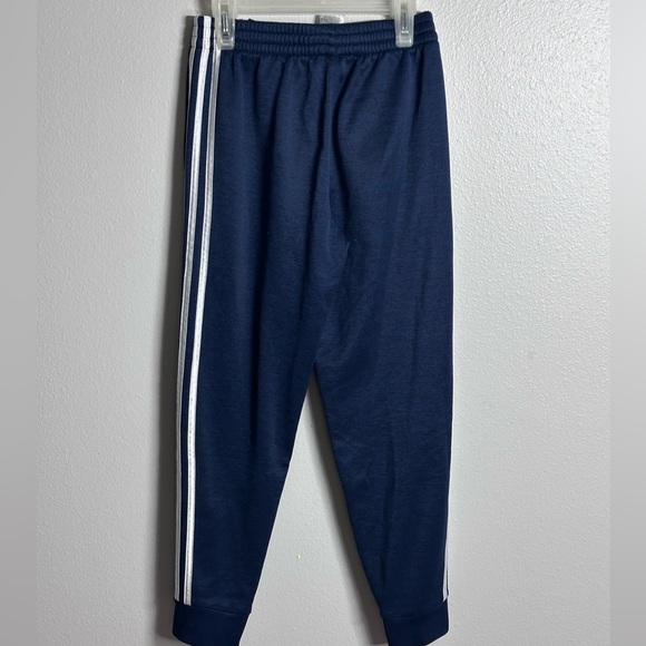Adidas Kids Navy Blue Sweat Pants Joggers Youth size (10/12) - Picture 5 of 7